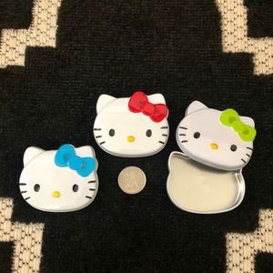 Hello Kitty tin containers